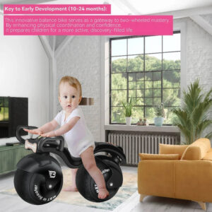 Kids Balance Bike - White Edition